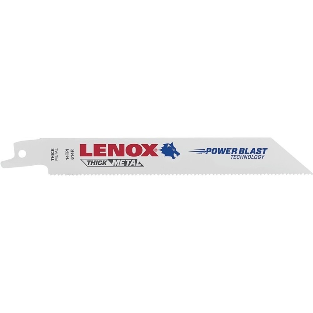 N° de l'image du produit 1 : Lame de scie sabre 618R longueur 152 mm largeur 19 mm graduation de dent TPI 18