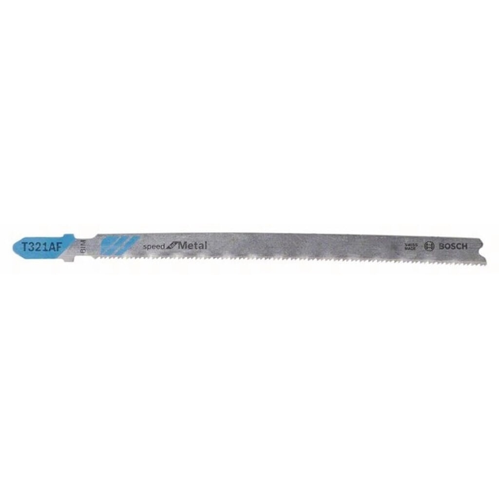 Lame de scie sauteuse T 321 AF Speed for Metal L 132 mm denture 1,2 mm BIM paquet de 5 Illustration du produit: Lame de scie sauteuse T 321 AF Speed for Metal L 132 mm denture 1,2 mm BIM paquet de 5