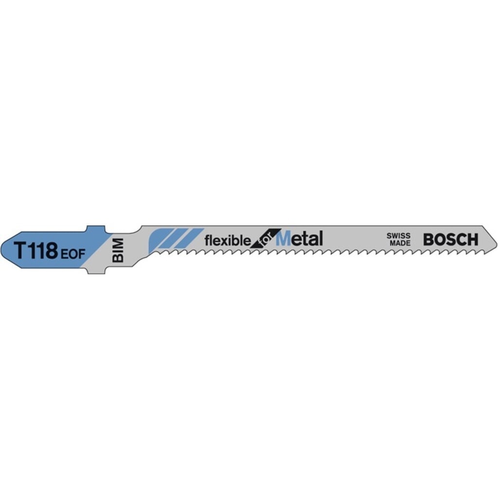 Lame de scie sauteuse T 118 EOF longueur totale 83 mm pas de dent 1,5 mm BIM Paq N° de l'image du produit 2 : Lame de scie sauteuse T 118 EOF longueur totale 83 mm pas de dent 1,5 mm BIM Paq