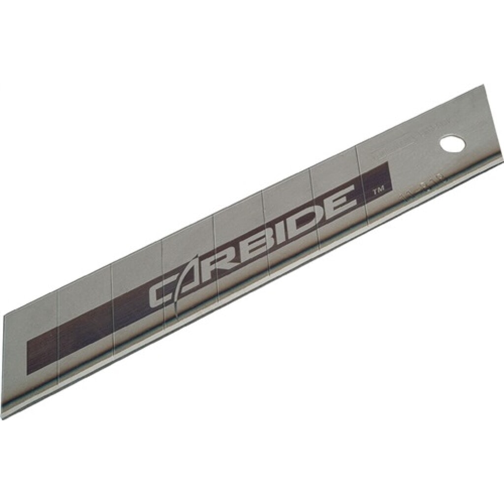 Lame cassable Carbure largeur des lames 18 mm 10 pièces/distributeur STANLEY Illustration du produit: Lame cassable Carbure largeur des lames 18 mm 10 pièces/distributeur STANLEY