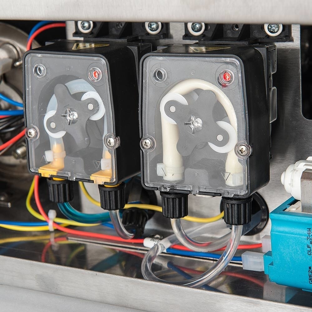 N° de l'image du produit 4 : Lave-vaisselle Stalgast Digital Power GN1/1 avec pompe de rinçage, de vidange et doseuse de produit de rinçage et de détergent