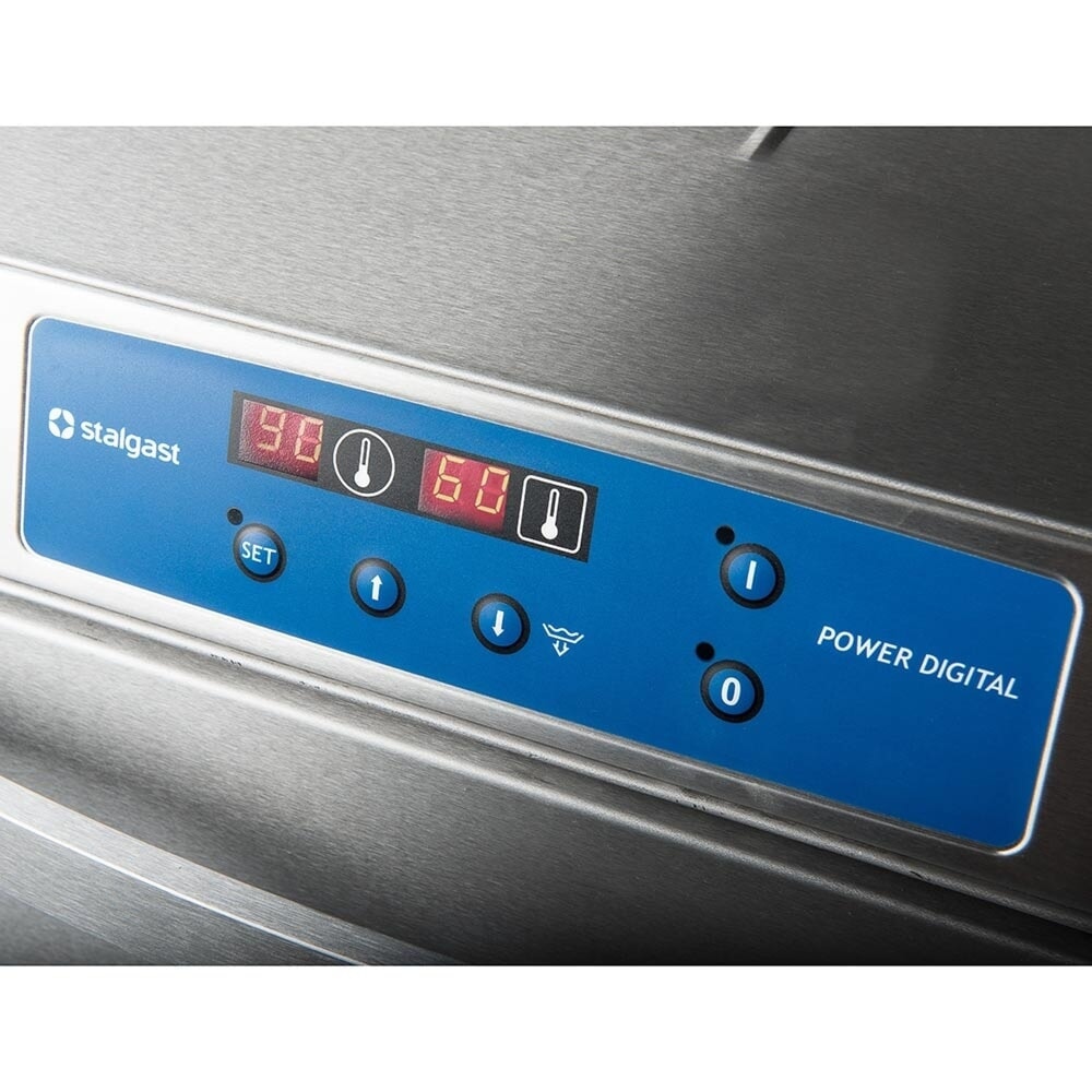 N° de l'image du produit 5 : Lave-vaisselle Stalgast Digital Power GN1/1 avec pompe de rinçage, de vidange et doseuse de produit de rinçage et de détergent