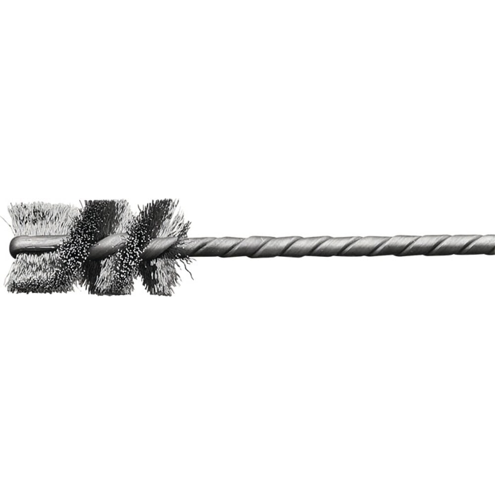 Illustration du produit: LESSMANN Düsenbürste, Drahtstärke 0,2 mm Stahl, Ø 19 mm Schaft 3,8 mm, 25 mm
