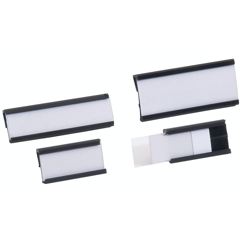Illustration du produit: Porte-étiquette LISTA, (lxH) 27x12 mm, 20 pièces