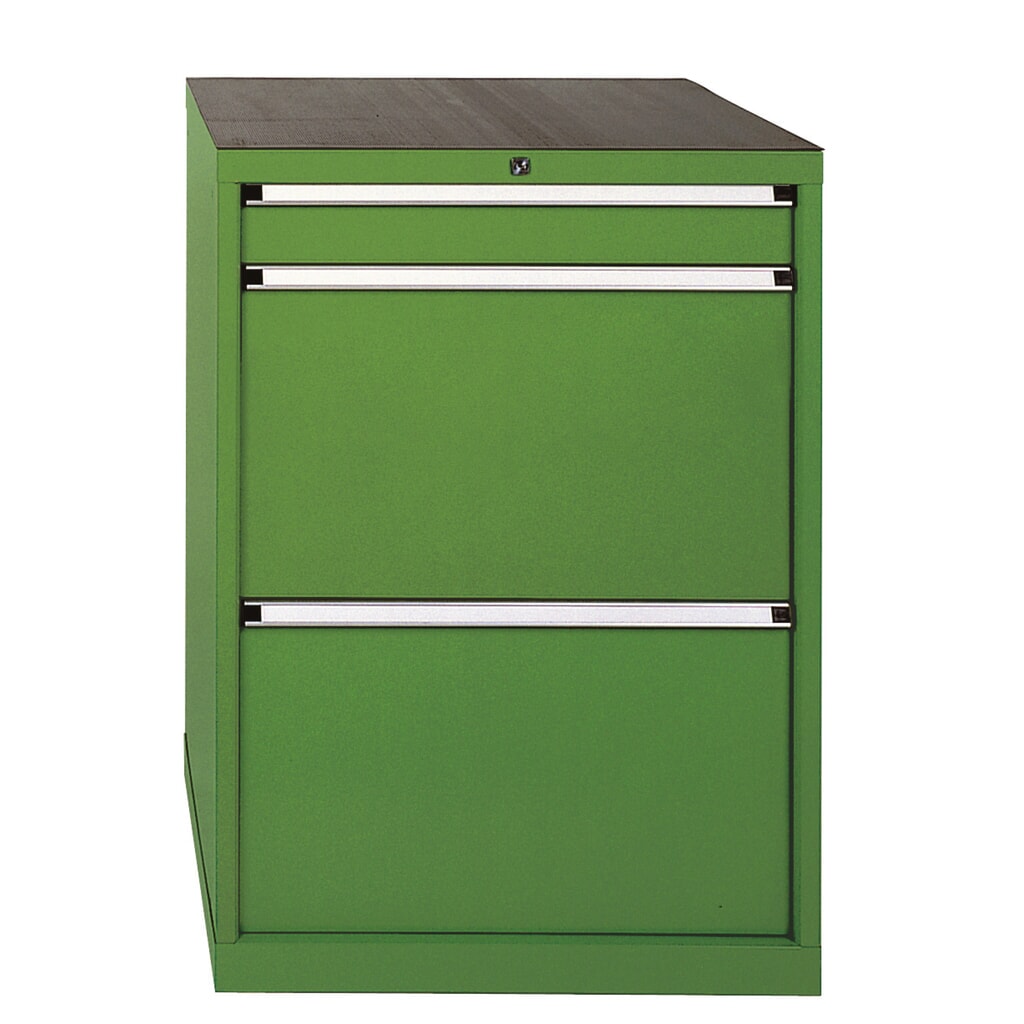 Illustration du produit: LOKOMA Armoire à tiroirs pour outils CNC avec 3 tiroirs, H x l x P 1 000 x 718 x 728 mm