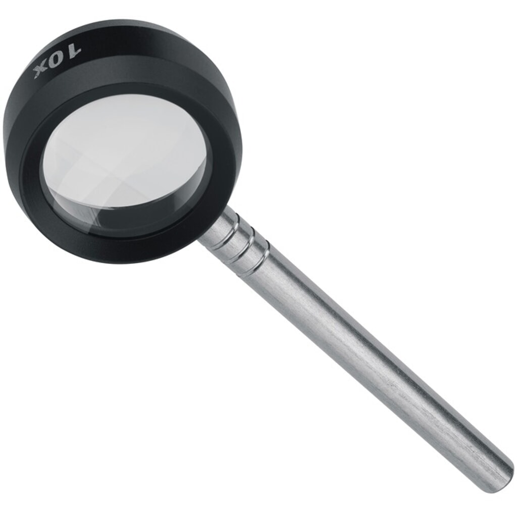 Illustration du produit: Loupe à main Tech-Line agrandissement 10x D. de lentille 28 mm SCHWEIZER