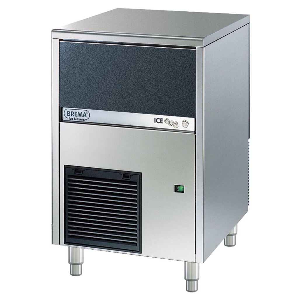 Illustration du produit: Machine à glaçons Stalgast pour glaçons entiers de 18g, 33kg/24 h, refroidie par eau