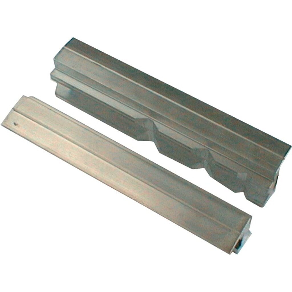 Mâchoire d'étau de protection 47/5 P pour largeur de mâchoire 100 mm Prismes alu Illustration du produit: Mâchoire d'étau de protection 47/5 P pour largeur de mâchoire 100 mm Prismes alu