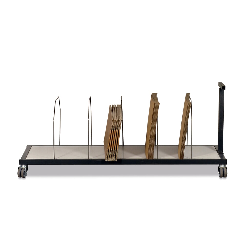Magasin sous table pour tables d’emballage, long avec 6 arceaux Illustration du produit: Magasin sous table pour tables d’emballage, long avec 6 arceaux