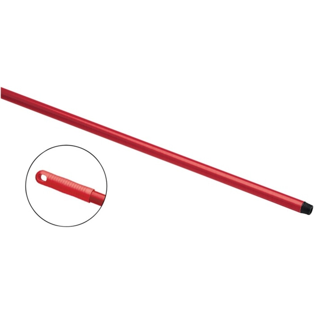 Manche à balai HACCP longueur 1500 mm fibres de verre rouge NÖLLE N° de l'image du produit 2 : Manche à balai HACCP longueur 1500 mm fibres de verre rouge NÖLLE