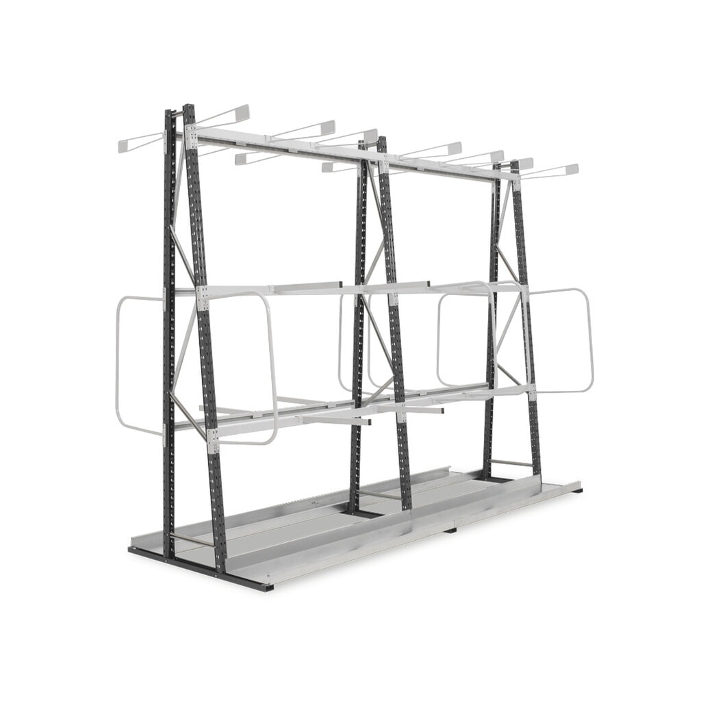 N° de l'image du produit 5 : ManOrga Rayonnage vertical, unilatéral, TA, H x l x P 2 500 x 1 800 x 340 mm
