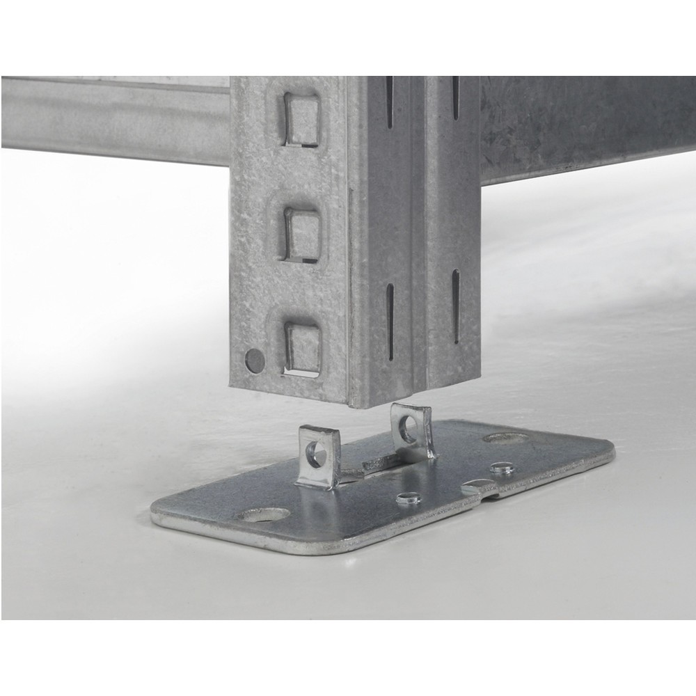 N° de l'image du produit 4 : ManOrga Rayonnage à tablettes, TA, avec tablettes en panneaux d'acier, FL 350 kg, galvanisé, H x l x P 2 000 x 1 000 x 400 mm