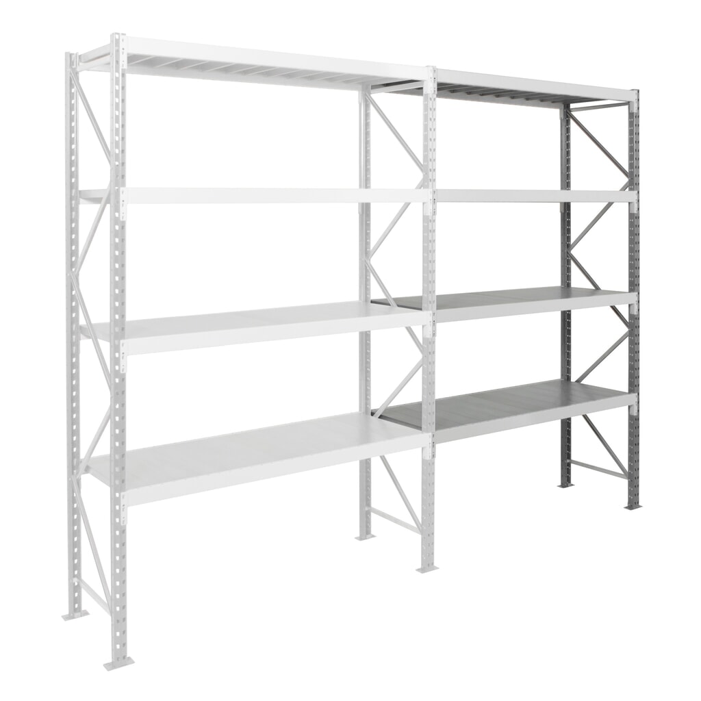 Illustration du produit: ManOrga Rayonnage grande portée, avec panneaux en acier, TA, H x l x P 2 500 x 1 800 x 600 mm