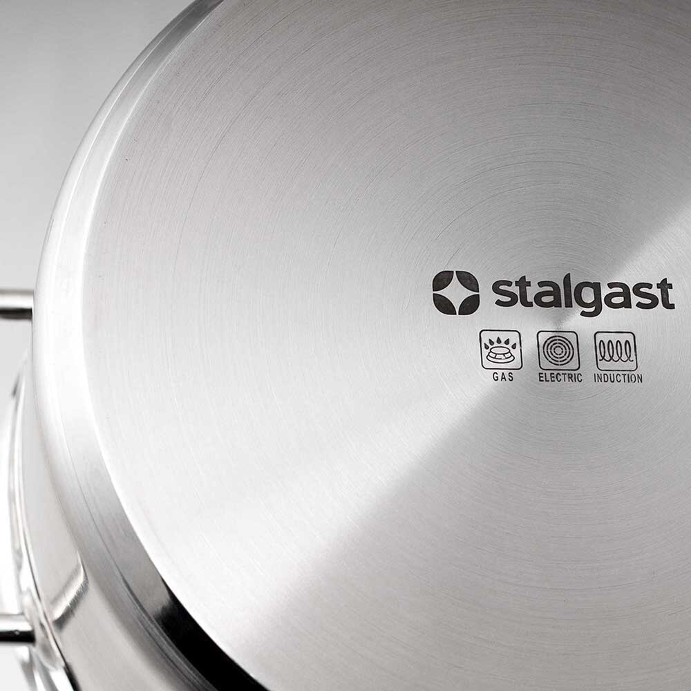 N° de l'image du produit 5 : Marmite Stalgast forme haute, avec couvercle, Ø 400 mm, hauteur 400 mm, 50,3 litres