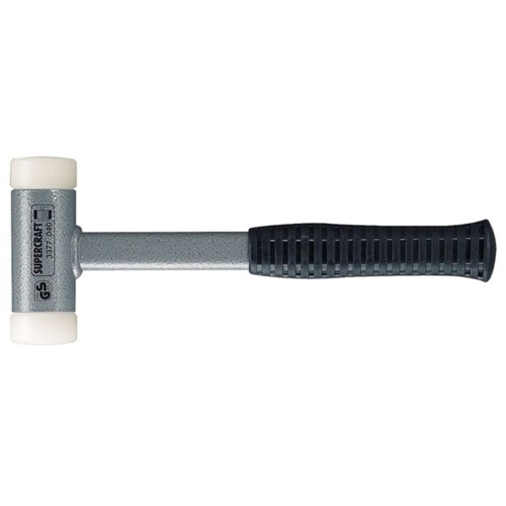 Illustration du produit: Maillet à frappe amortie SUPERCRAFT longueur 270 mm D. de la tête 25 mm tube d’a