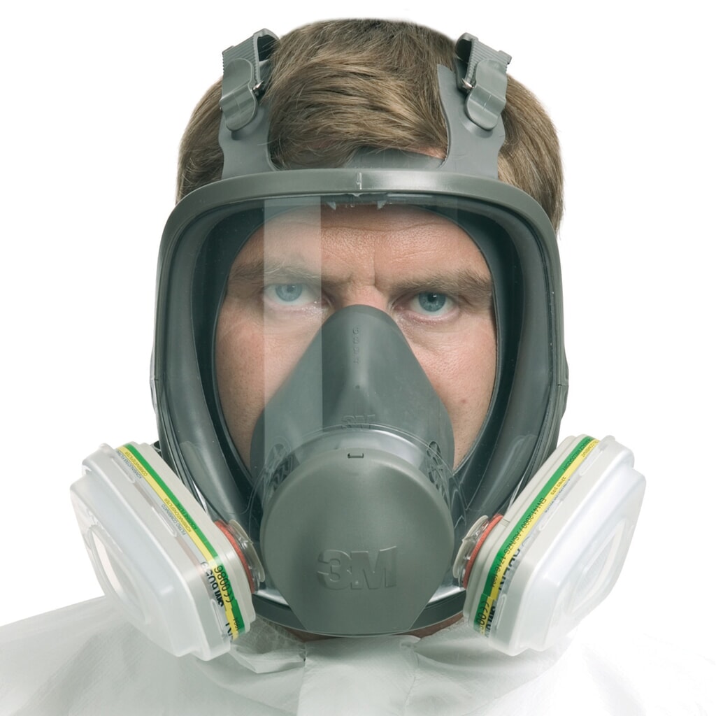 Illustration du produit: Masque spécial gaz et vapeurs 3M™ masque intégral série 6000