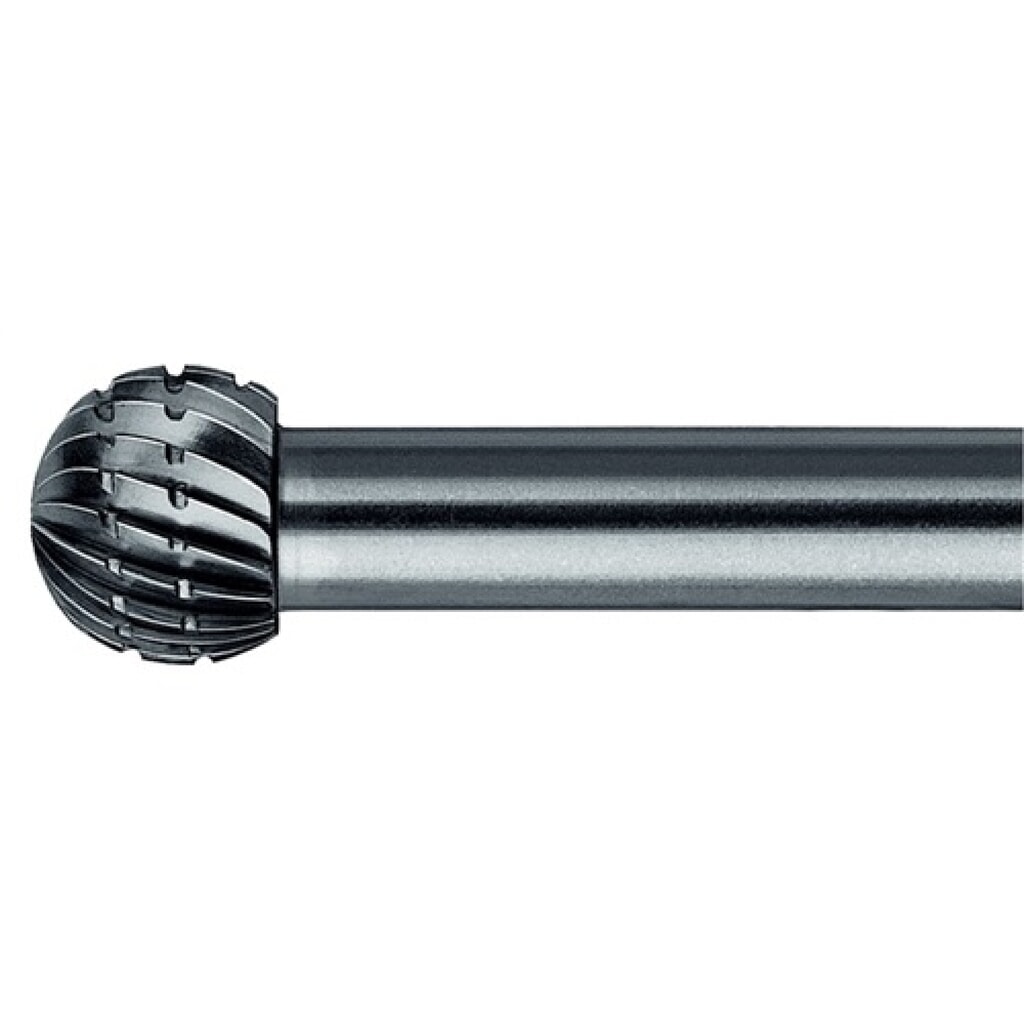 Illustration du produit: Fraise sur tige KUD D. 4 mm L. tête 3 mm D. de la tige 6 mm HSS engrènement 3 PF