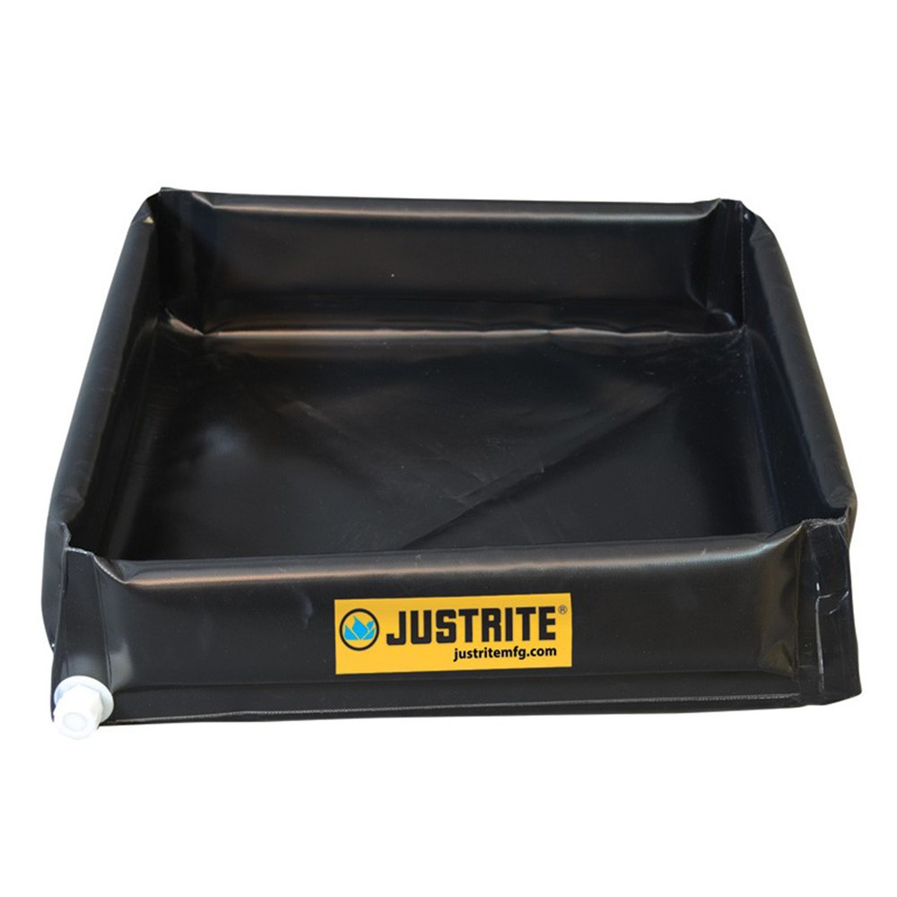 Illustration du produit: Justrite® mini-bac de rétention en PVC, capacité 114 l
