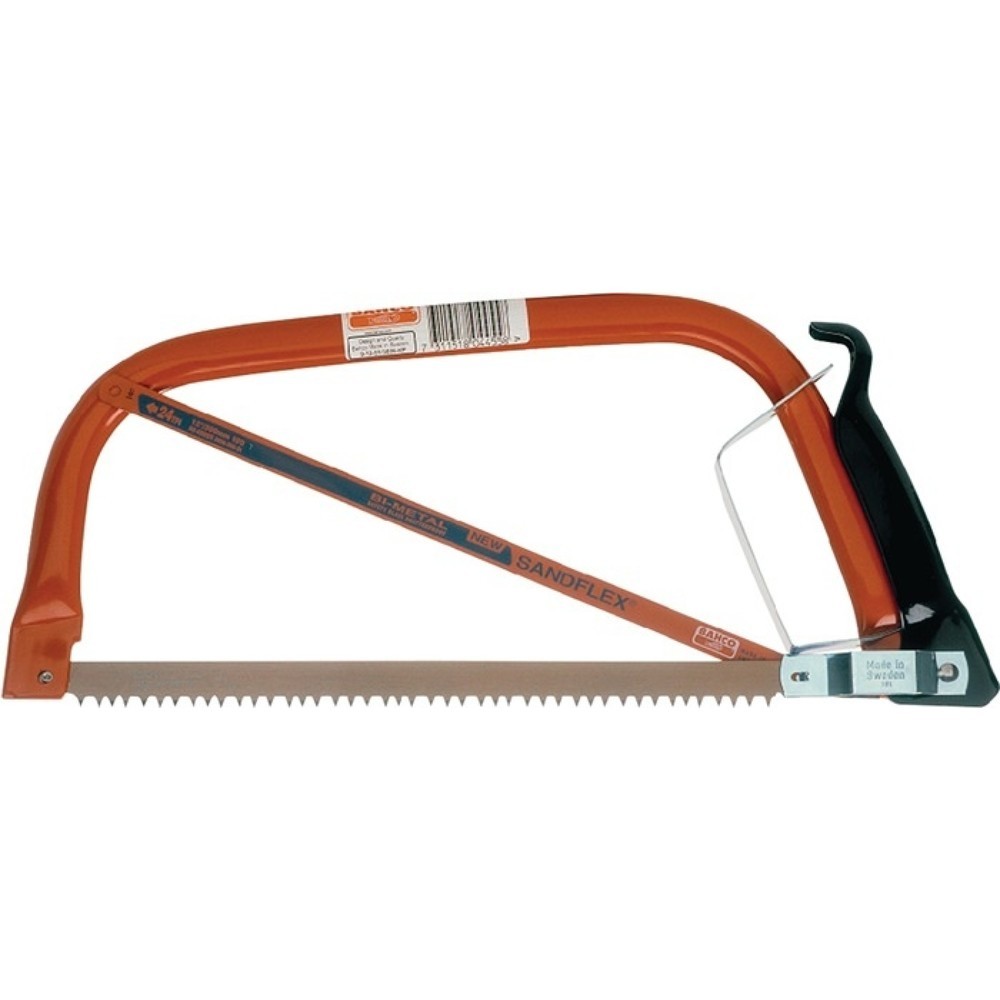 Illustration du produit: Mini scie à archet longueur de lame 300 mm protecteur de dents en plastique