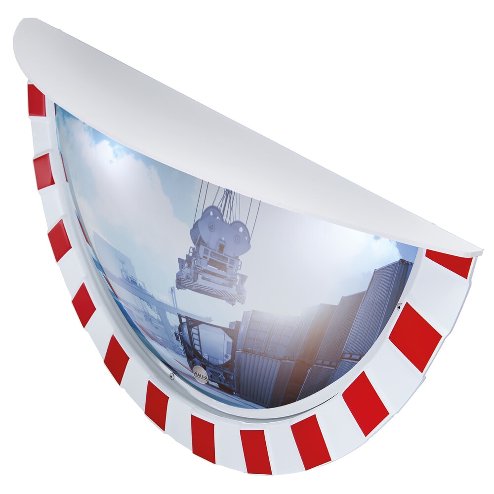 N° de l'image du produit 1 : Miroir industriel Vialux®, P.A.S.®, H x l 400 x 800 mm