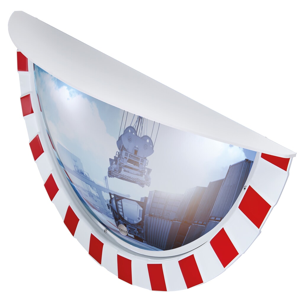 Miroir industriel Vialux®, P.A.S.®, H x l 400 x 800 mm Illustration du produit: Miroir industriel Vialux®, P.A.S.®, H x l 400 x 800 mm