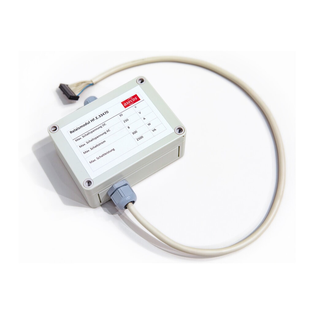 Module relais pour armoire de sécurité asecos® Charge de batterie Illustration du produit: Module relais pour armoire de sécurité asecos® Charge de batterie