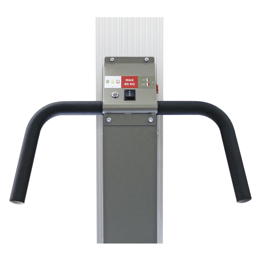 N° de l'image du produit 3 : Monte-charge HOVMAND avec plate-forme en acier inoxydable, zone de levage 100-1 310 mm, capacité de charge 80 kg