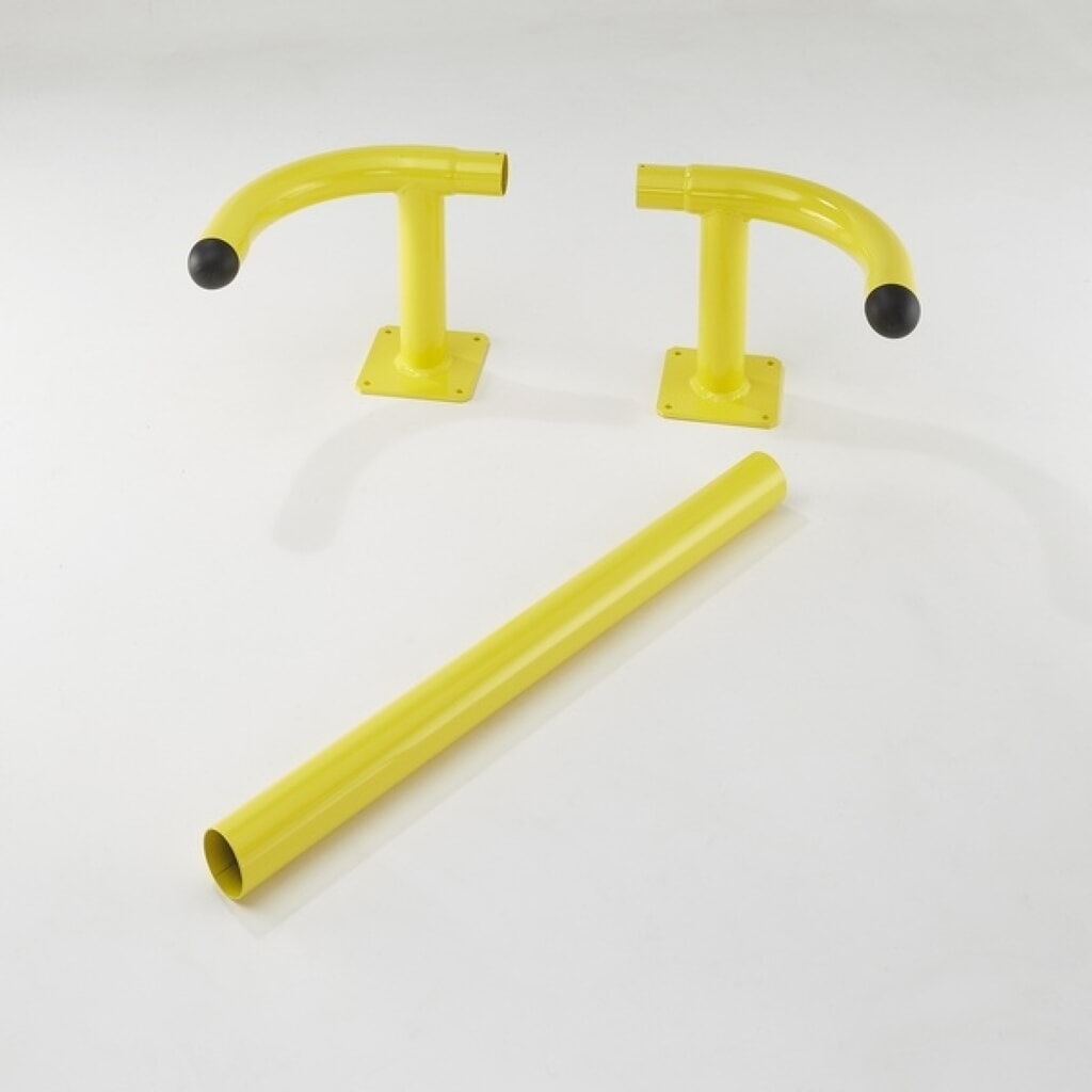 N° de l'image du produit 1 : MOTTEZ Jeu d'arceaux de protection, longueur 720 mm, jaunes