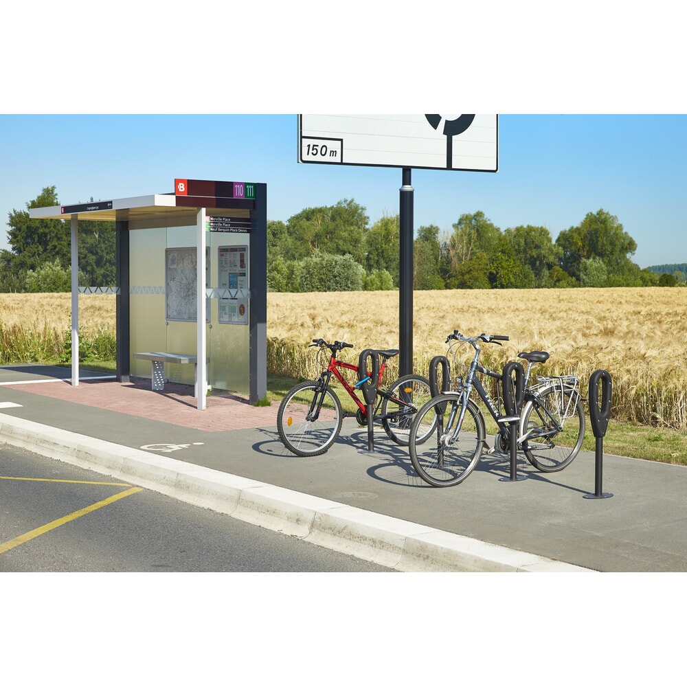 N° de l'image du produit 14 : MOTTEZ Poteau pour 2 vélos, longueur 260 mm