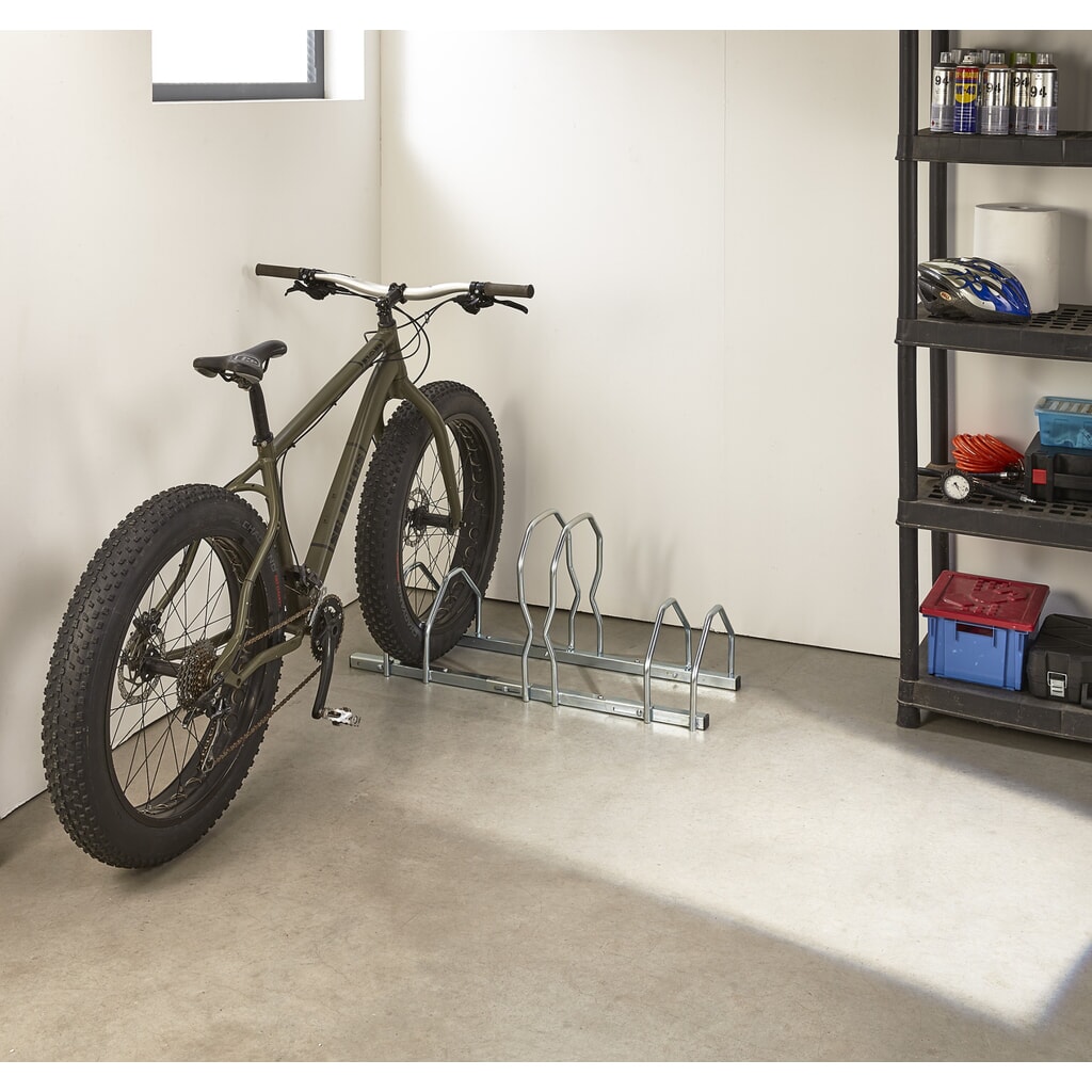 MOTTEZ Râtelier à vélos pour 3 vélos sur 2 niveaux FAT BIKE N° de l'image du produit 3 : MOTTEZ Râtelier à vélos pour 3 vélos sur 2 niveaux FAT BIKE