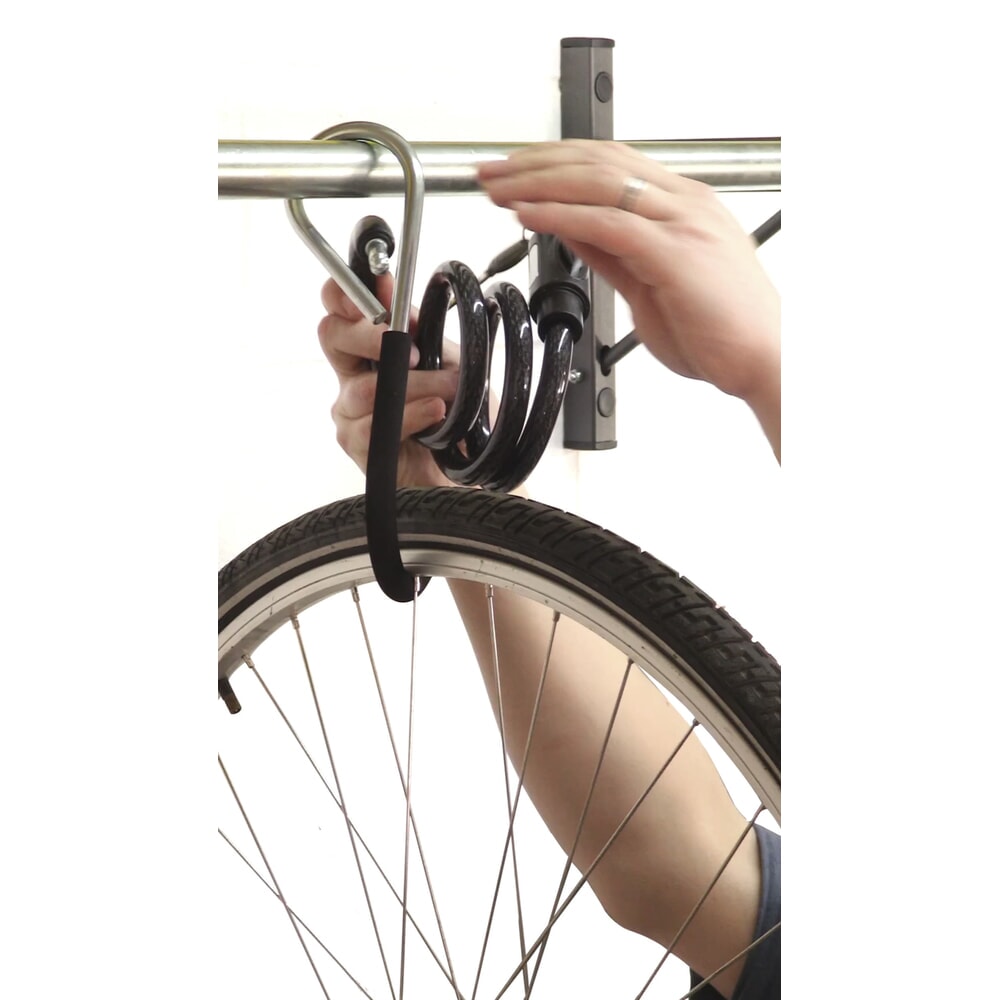 N° de l'image du produit 12 : MOTTEZ Support mural coulissant pour 5 vélos
