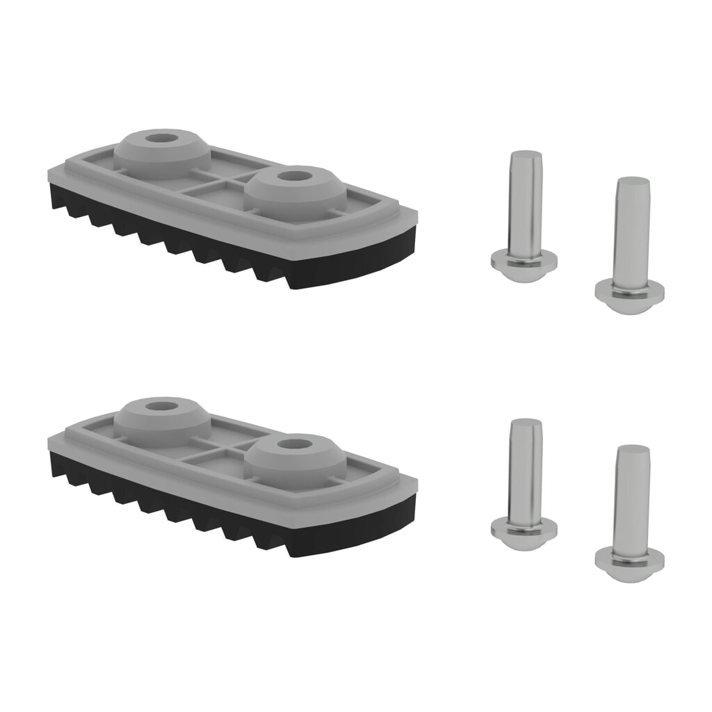 Munk Base de montant nivello® standard pour hauteur de montant 58 / 73 mm Illustration du produit: Munk Base de montant nivello® standard pour hauteur de montant 58 / 73 mm