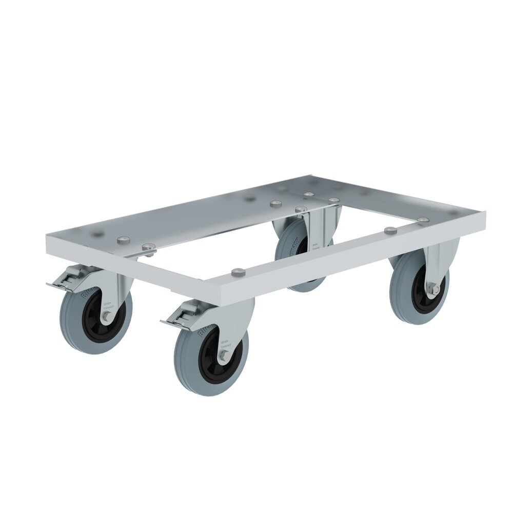 Illustration du produit: Dimensions du cadre roulant Munk : 600x400 mm pour caisses de transport 11136 / 11137