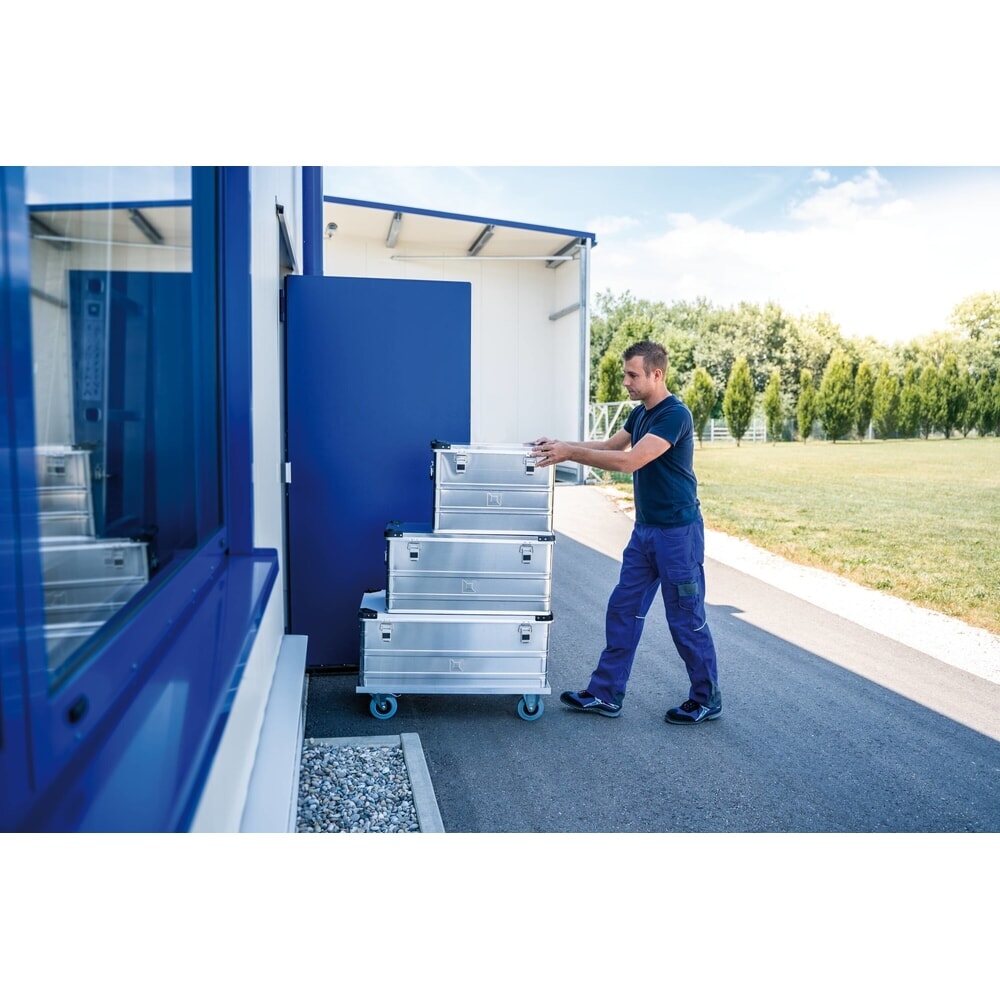 N° de l'image du produit 2 : Dimensions du cadre roulant Munk : 800x600 mm pour caisses de transport 11180/11181