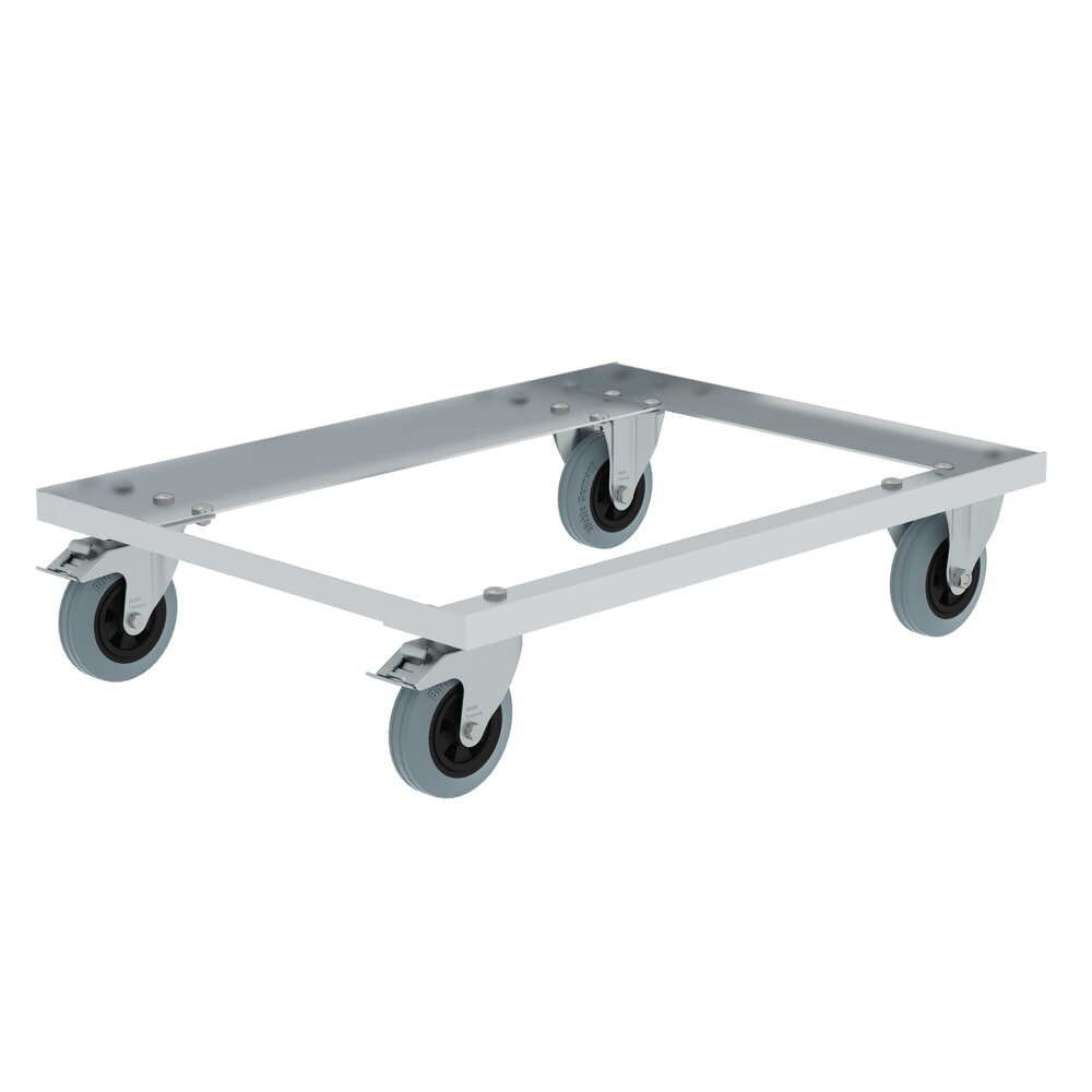 N° de l'image du produit 1 : Dimensions du cadre roulant Munk : 800x600 mm pour caisses de transport 11180/11181