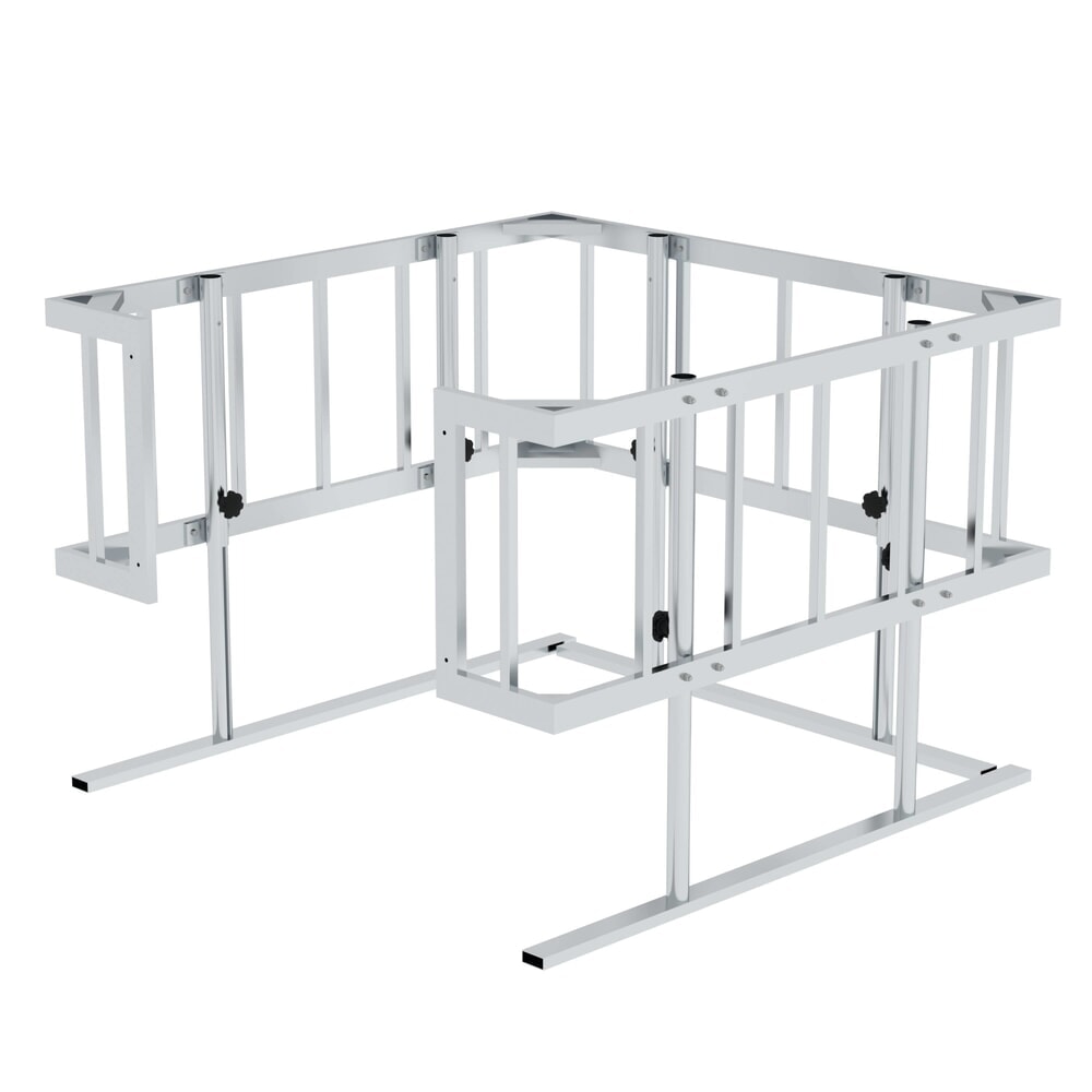 N° de l'image du produit 1 : Munk Cage de protection avec plinthe abaissable
