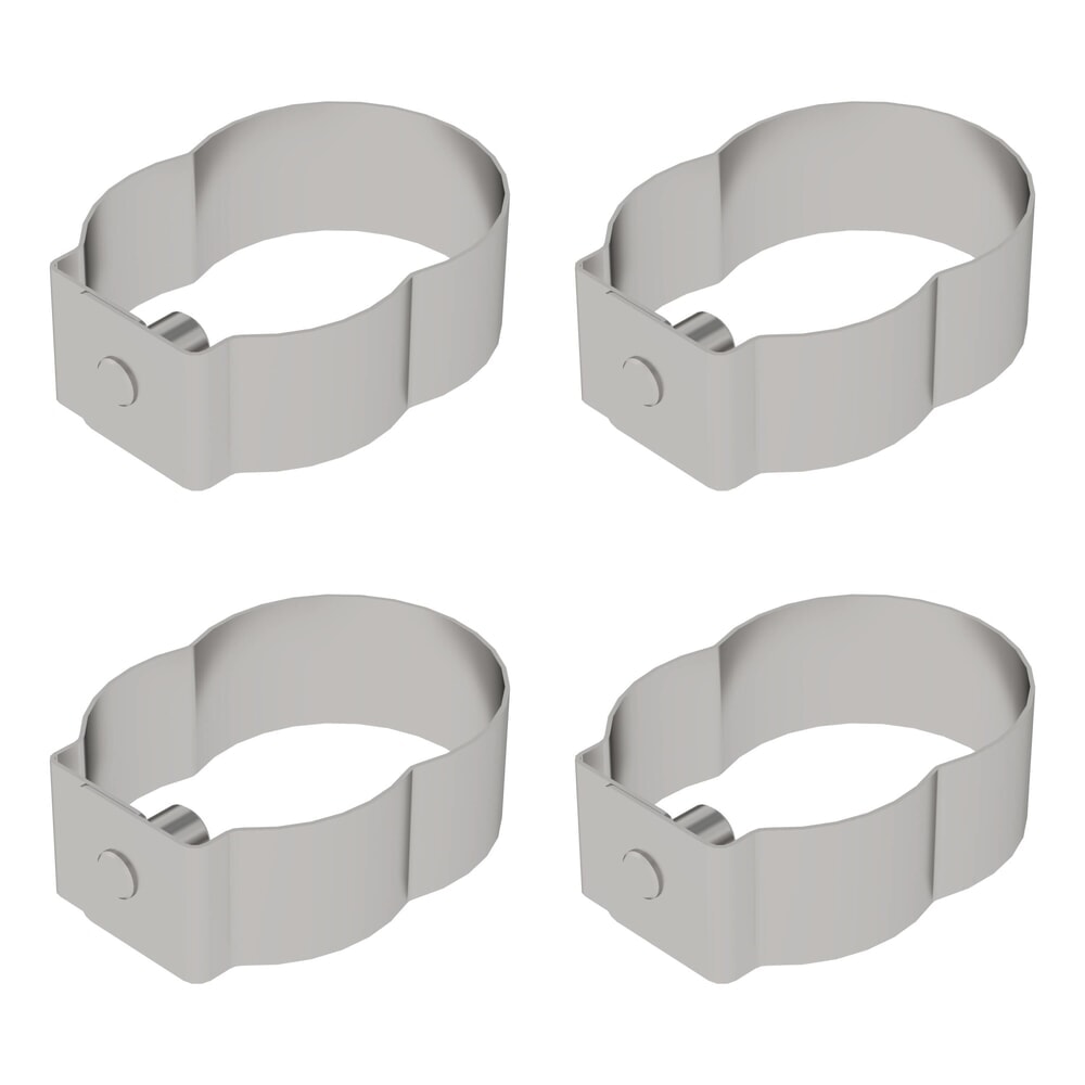 N° de l'image du produit 1 : Munk Clip à ressort pour échafaudage roulant avec boulons courts, fermé