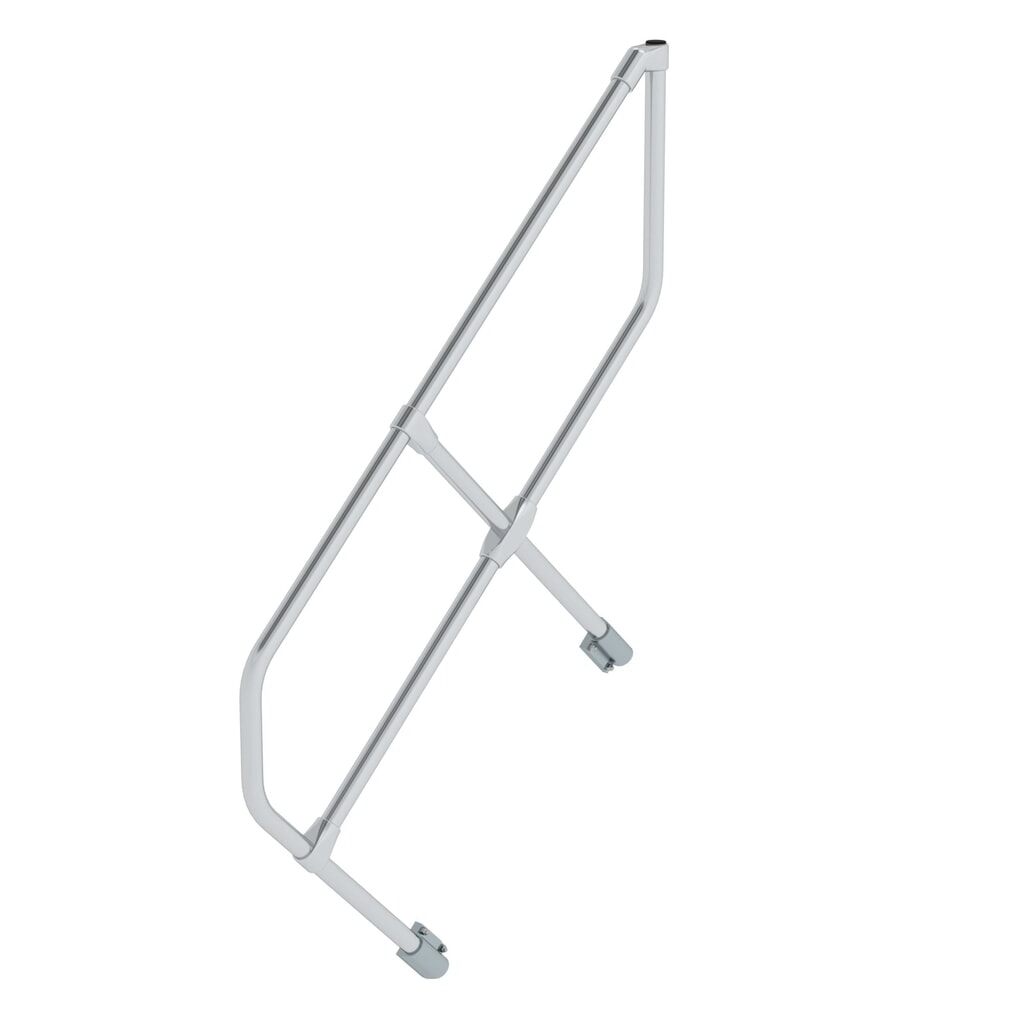Munk Deuxième main courante pour escalier 45°, 4 marches Illustration du produit: Munk Deuxième main courante pour escalier 45°, 4 marches
