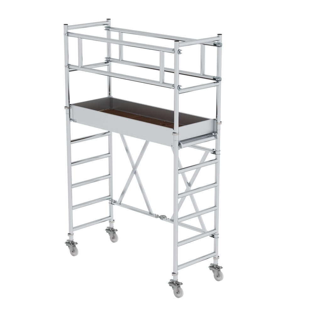 Illustration du produit: Munk Échafaudage pliant 0,75 x 1,80 m Hauteur de plate-forme 1,80 m
