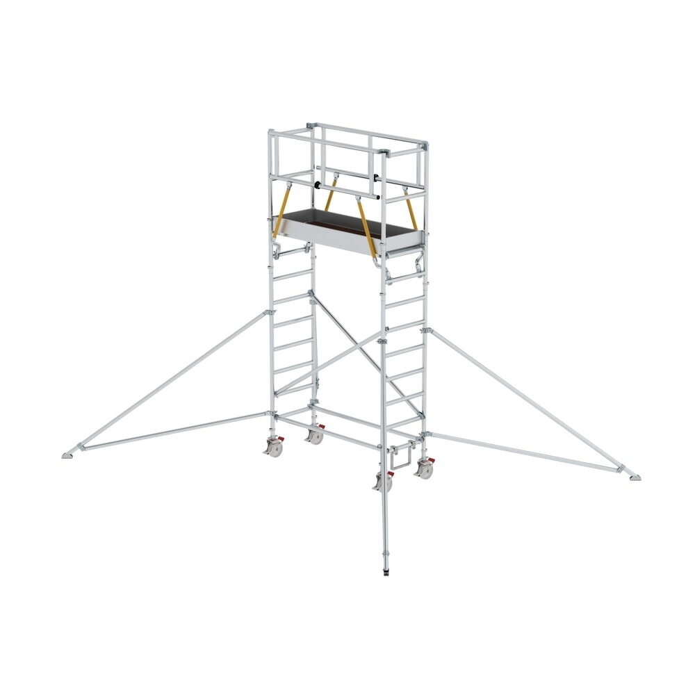 Illustration du produit: Munk Échafaudage roulant SG 0,75 x 1,80 m avec stabilisateur Hauteur de plate-forme 3,07 m