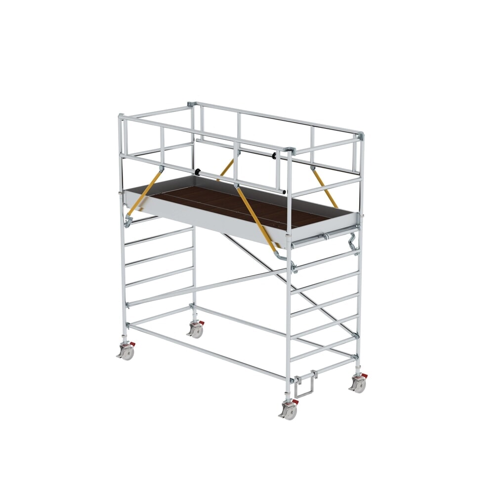 Illustration du produit: Munk Échafaudage roulant SG 1,35 x 3,0 m avec double plate-forme Hauteur de plate-forme 2,51 m