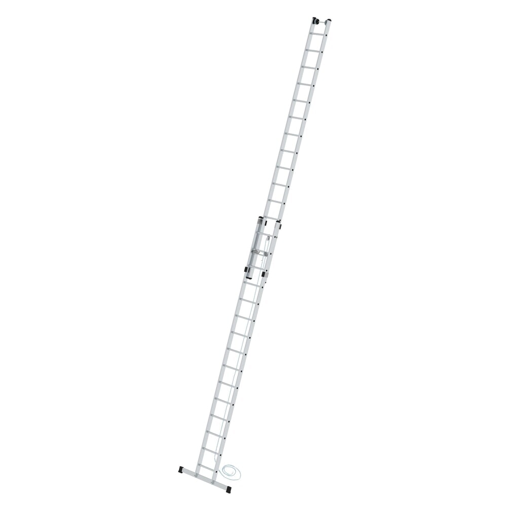 Illustration du produit: Munk Échelle coulissante à corde à barreaux avec traverse standard, 2x15 barreaux