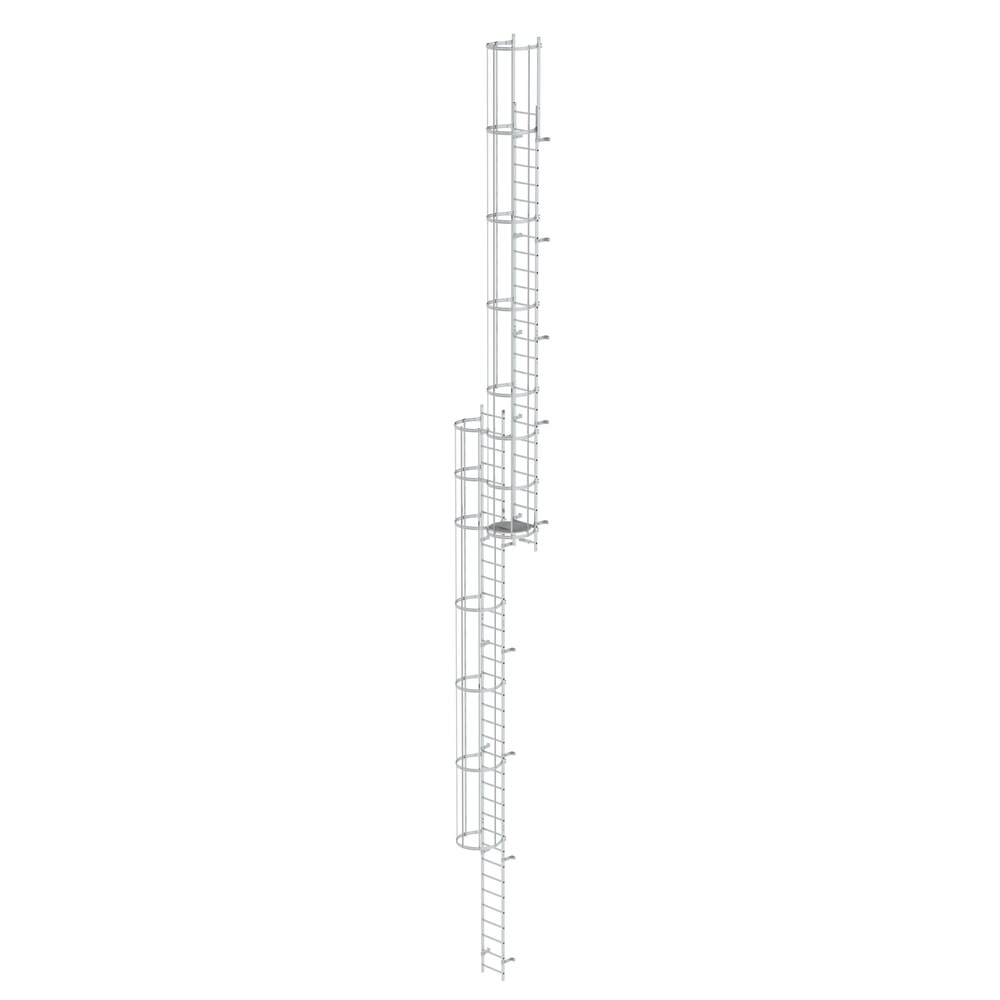 Illustration du produit: Munk Échelle à crinoline à plusieurs sections (construction), aluminium brut 16,32 m