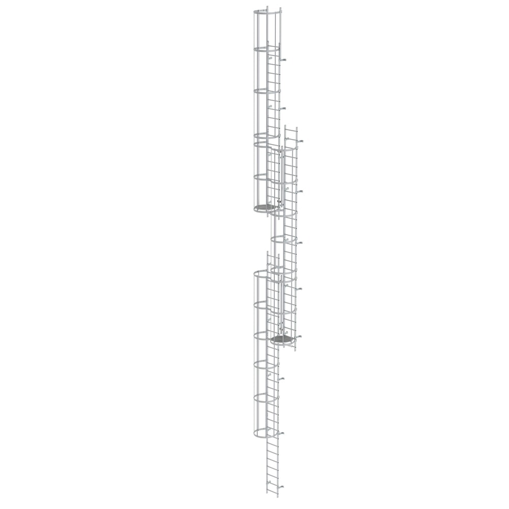 Illustration du produit: Munk Échelle à crinoline à plusieurs sections (machines), aluminium nu 16,32 m