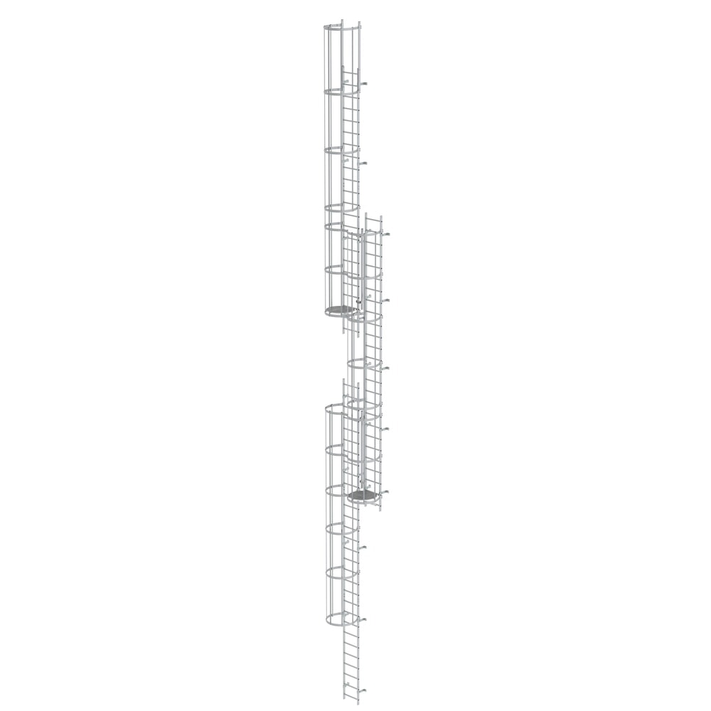 Illustration du produit: Munk Échelle à crinoline à plusieurs sections (machines), aluminium nu 17,16 m
