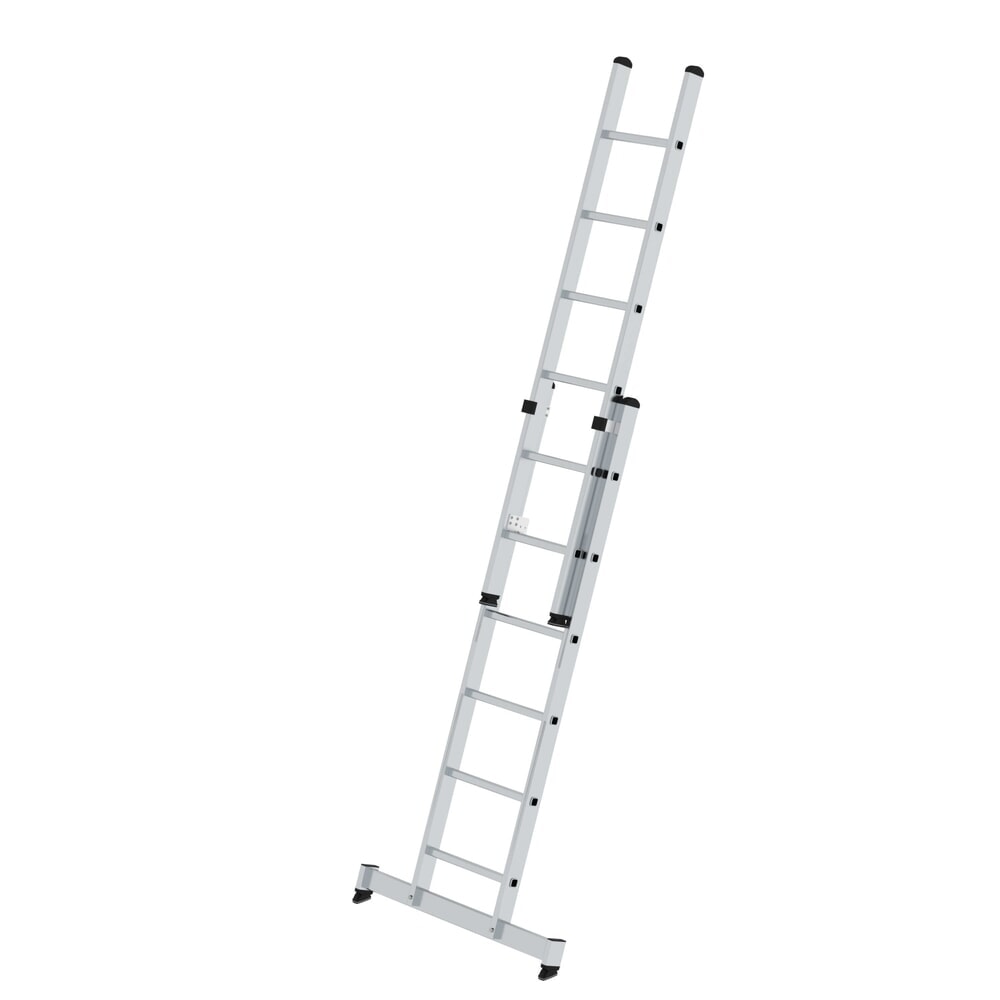 Illustration du produit: Munk Échelle coulissante à barreaux 2 parties avec traverse nivello®, 2x6 barreaux