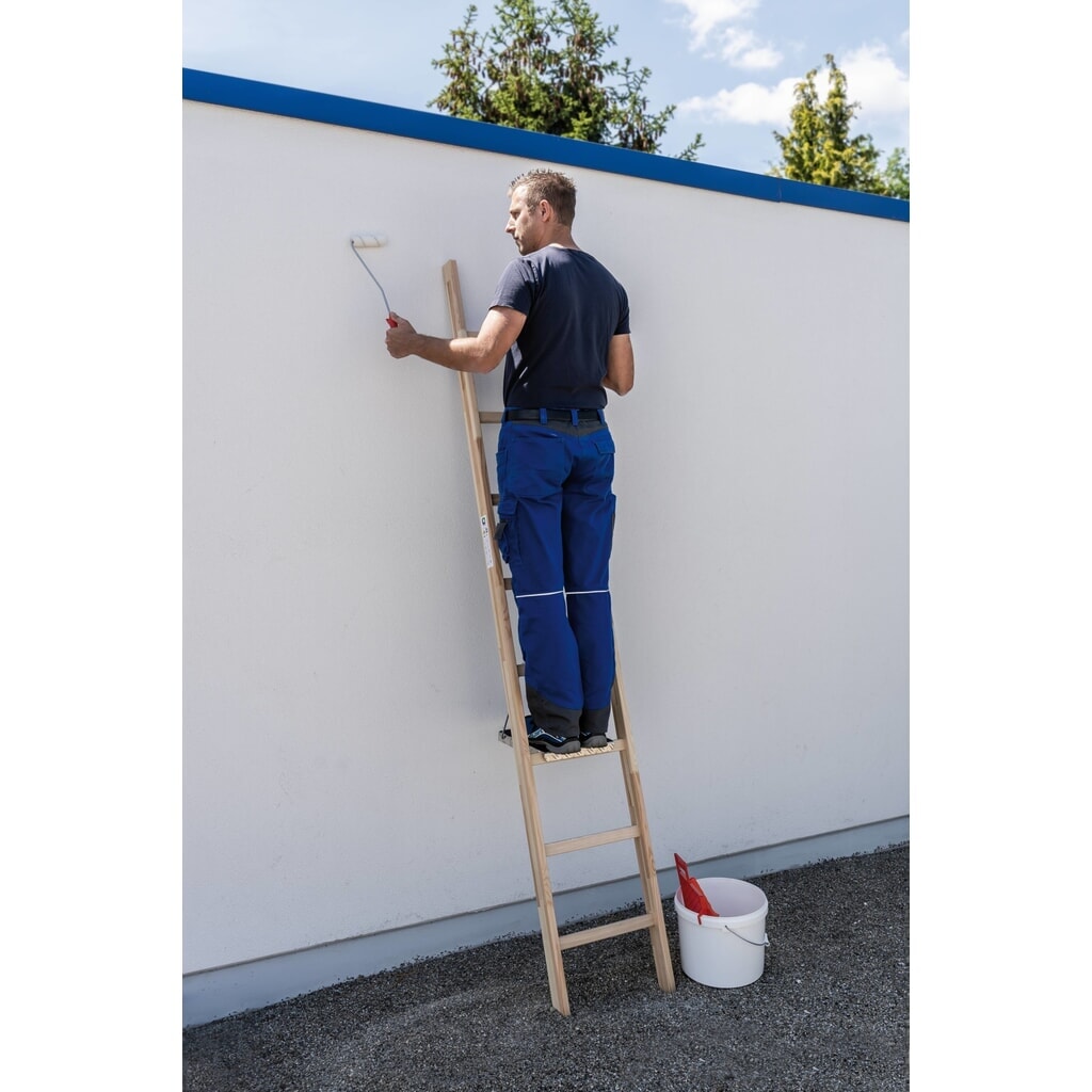 N° de l'image du produit 2 : Munk Échelle d'appui à barreaux en bois sans traverse ,6 barreaux