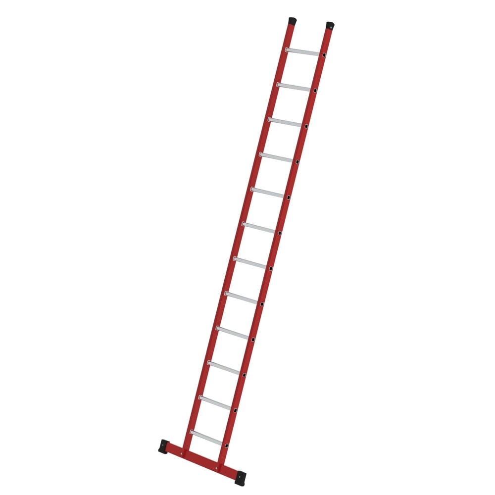 Illustration du produit: Munk Échelle d'appui à barreaux PRV / aluminium avec traverse, 12 barreaux