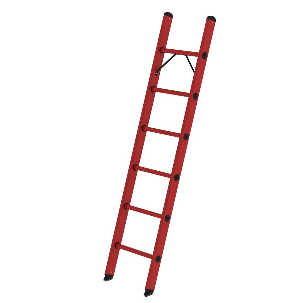 Illustration du produit: Munk Échelle d'appui à barreaux en PRV sans traverse, 6 barreaux