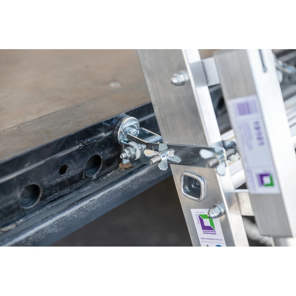 N° de l'image du produit 2 : Munk Échelle d'appui à marches pour camions 5 marches, y compris kit de montage magnétique